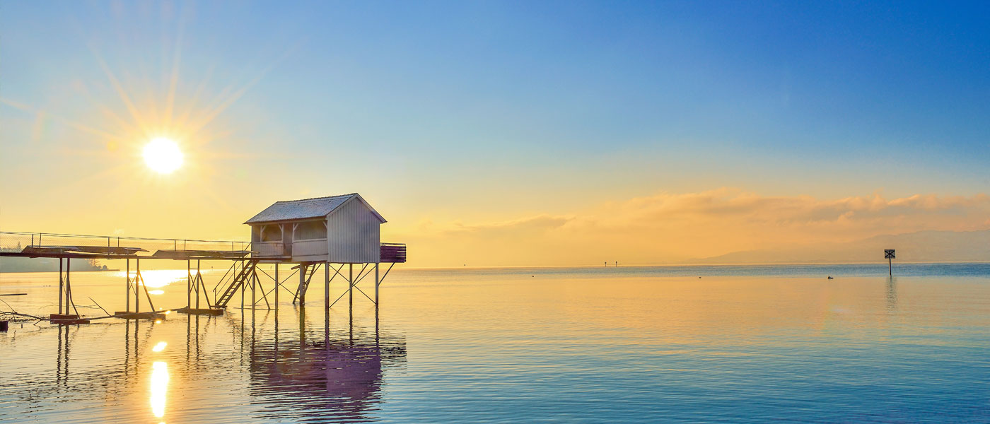 Sonnenaufgang Bodensee